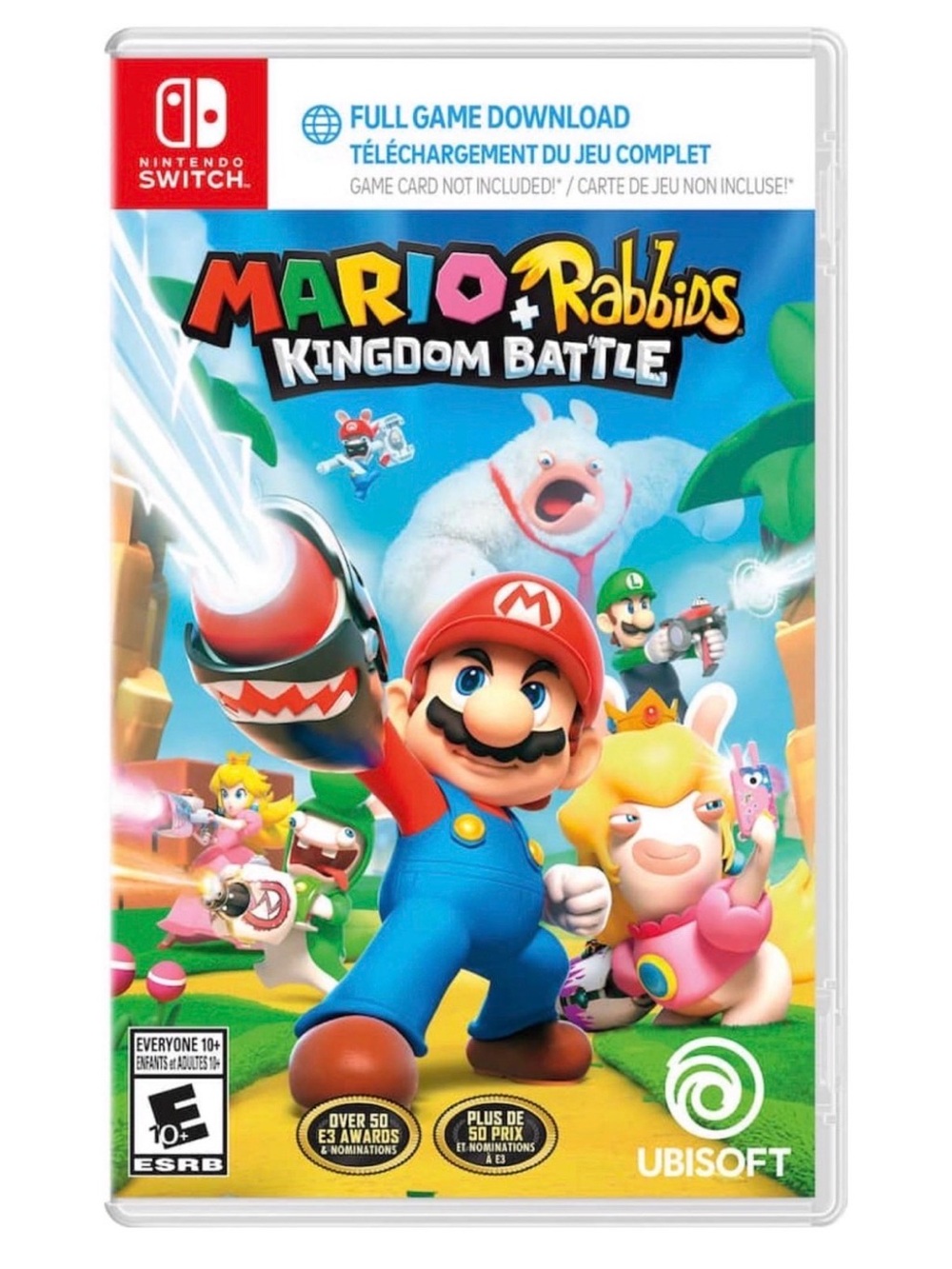 Mario + Rabbids Kingdom Battle Nintendo Switch Game Cartridge Only No Case